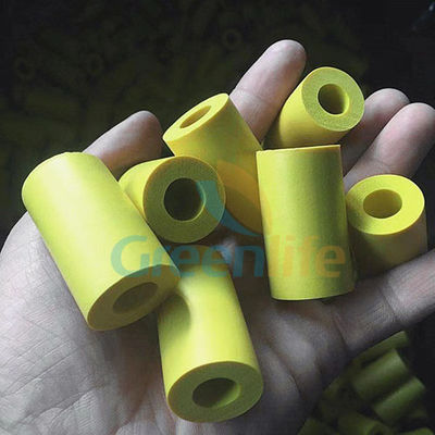 فوم توبولار پلاستیکی Pu Lanyard زرد ISO برای Killcords اسکی جت