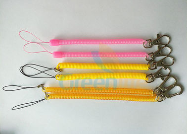 تسمه یا طناب پلاستیکی پلاستیکی فلکس رنگی با حلق آویز قلاب / رشته 1.2 - 3.0MM Diametre