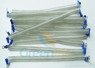 طولانی پاکسازی PU پوشش محافظتی سیلندر تریلر گسترش طناب سیم پیچ خورده