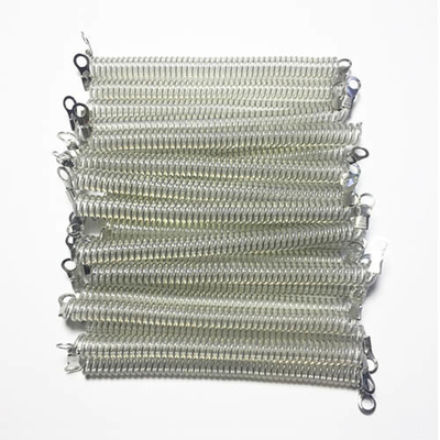 طناب سیم پیچ فنری فولادی 1.5 متری پلاستیکی 2.3 میلی متری با ترمینال چشمی